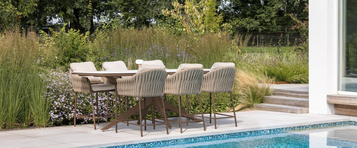 High dining stoelen