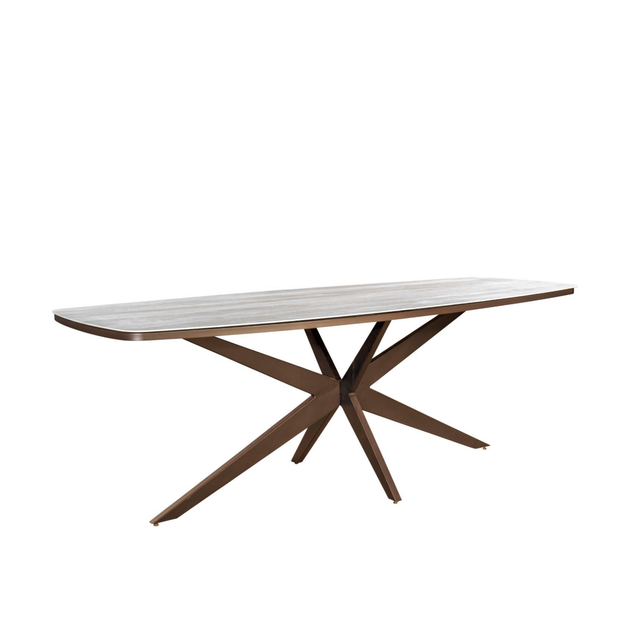 Yoi Calma high dining 270 x 110 cm half-ovaal