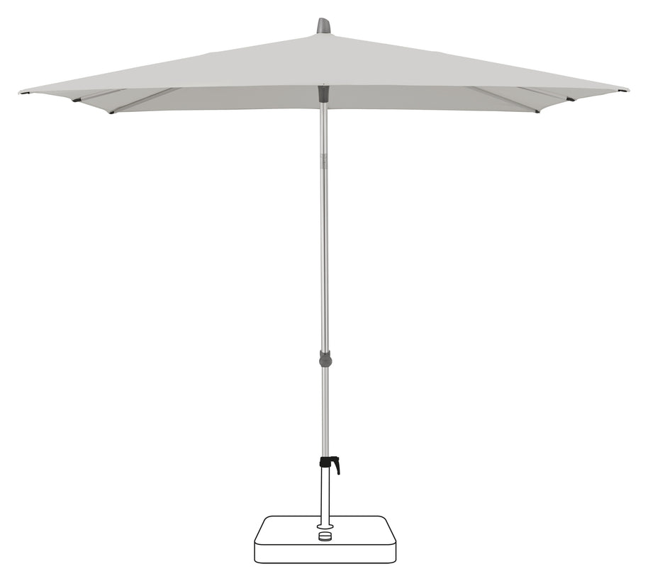 Glatz Alu-Smart parasol 240 x 240cm