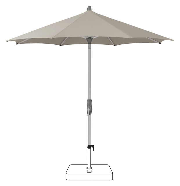 Glatz Alu-Twist parasol ø 330cm