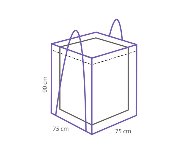 Winza kussentas 75 x 75 x 90cm
