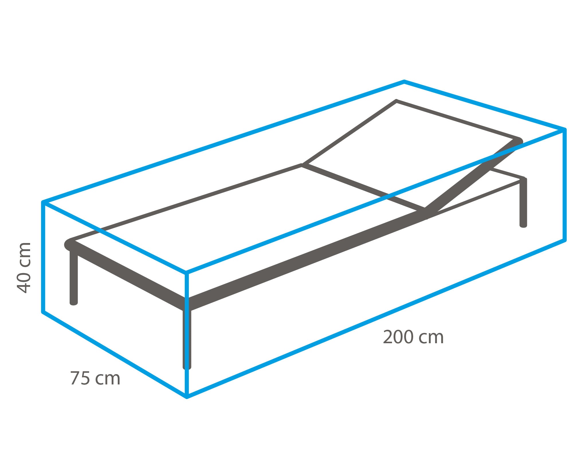 Winza beschermhoes ligbed 200 x 75 x 40cm