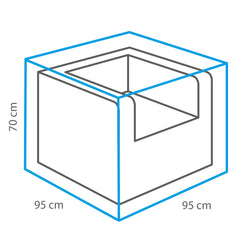 Winza beschermhoes lounge stoel 95 x 95 x 70cm