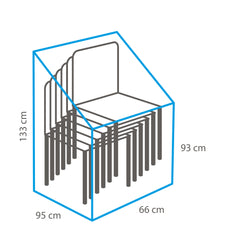 Winza beschermhoes stapelstoelen 66 x 95 x 133cm