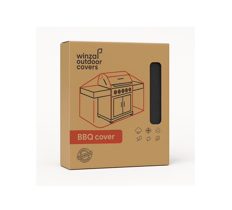 Winza beschermhoes BBQ build-in 90 x 67 x 31cm