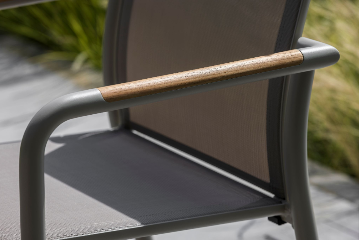 BAIONA - Bronze , stapelbare stoel