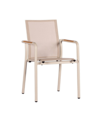 BAIONA - Bronze , stapelbare stoel