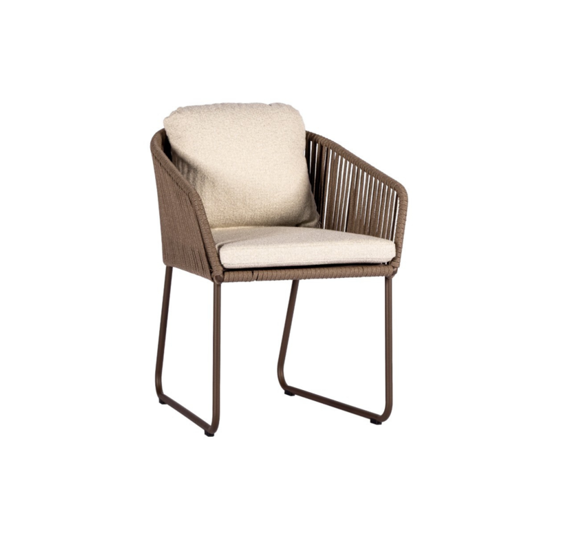 Yoi Calera - dining chair, bronze