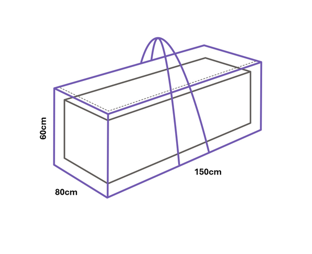 Winza kussentas 150 x 80 x 60cm