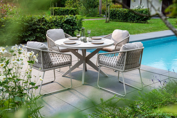 Yoi Calma dining tafel, Ø 120 cm rond