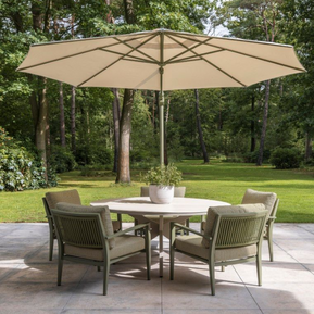 Yoi Calma low dining tafel, Ø 160 cm rond