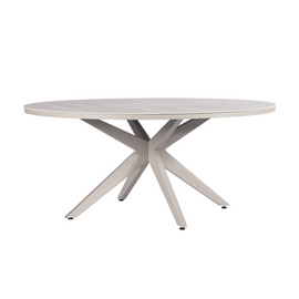 Yoi Calma low dining tafel, Ø 160 cm rond