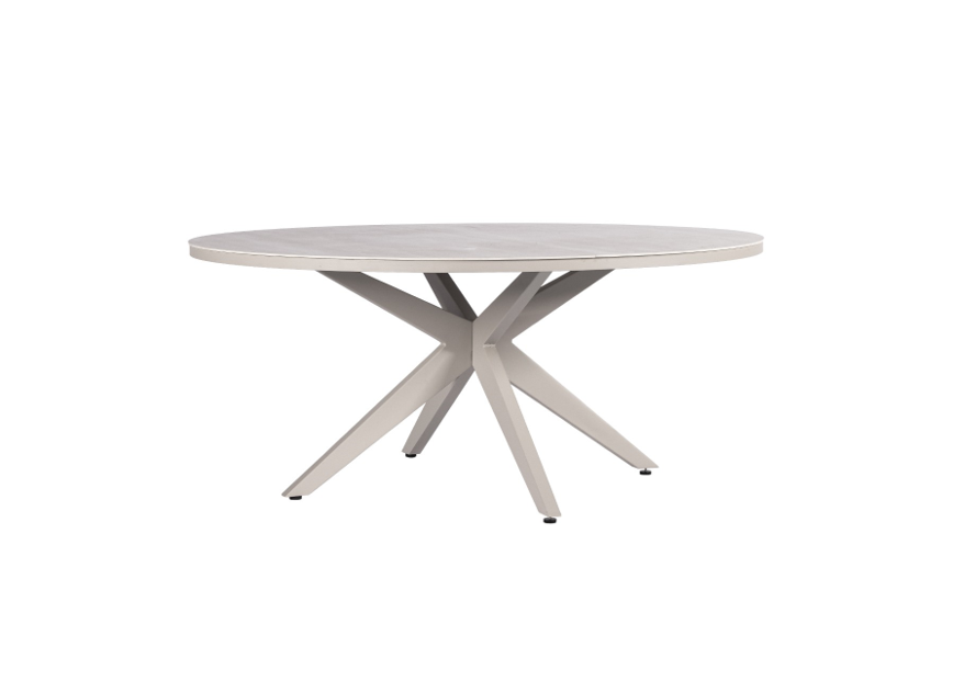 Yoi Calma low dining tafel, Ø 160 cm rond