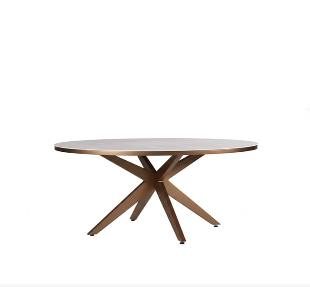 Yoi Calma low dining tafel, Ø 160 cm rond