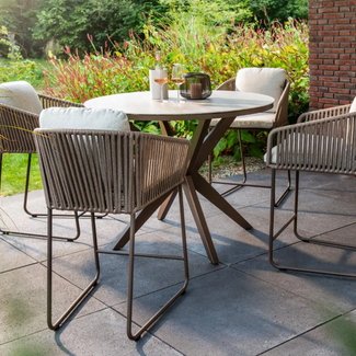 Yoi Calma high dining tafel, Ø 120 cm rond