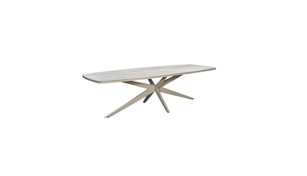 Yoi Calma dining tafel 240 x 110 cm half-ovaal