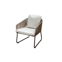 Yoi Calera - low dining chair, bronze