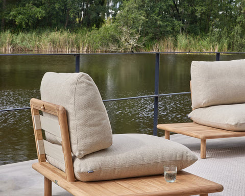 Apple Bee Sling lounge tuinstoel links